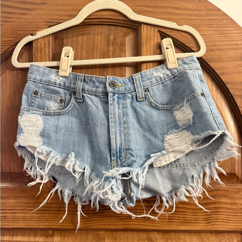 CARMAR Distressed Denim Women Shorts